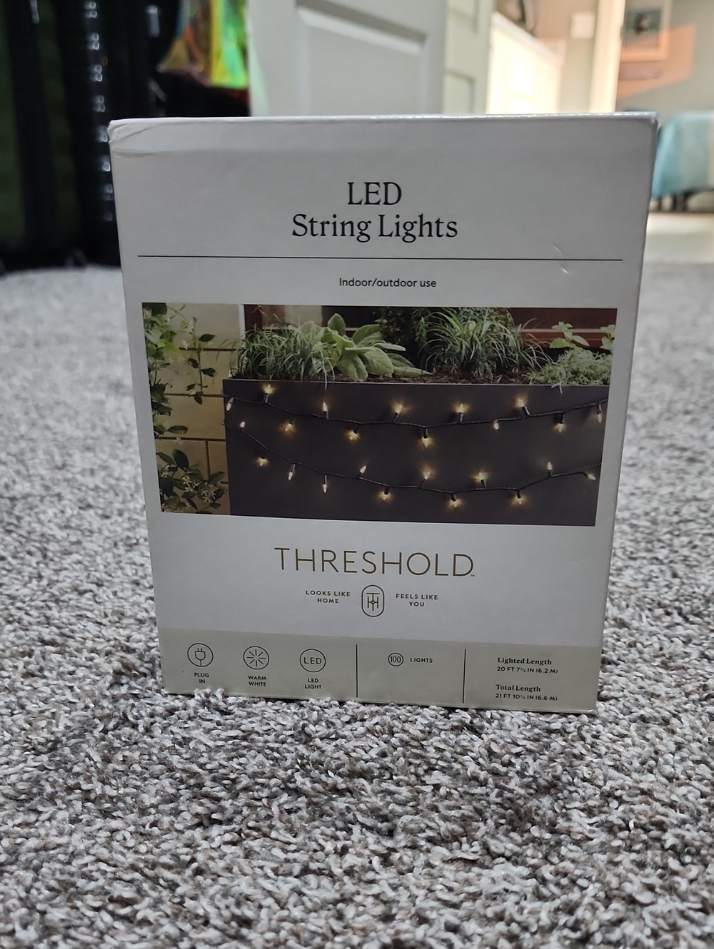 NWT Threshold LED String Lights